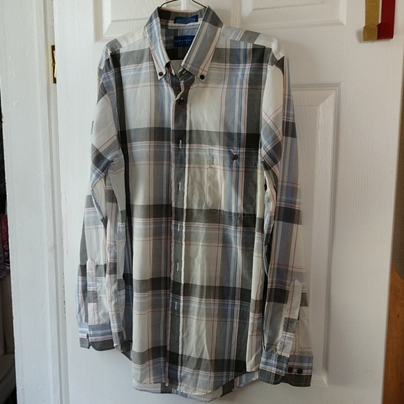 Sold!! Clearance Sale Towncraft Man's Sports Shirt LS Size M - Picture 2 of 8